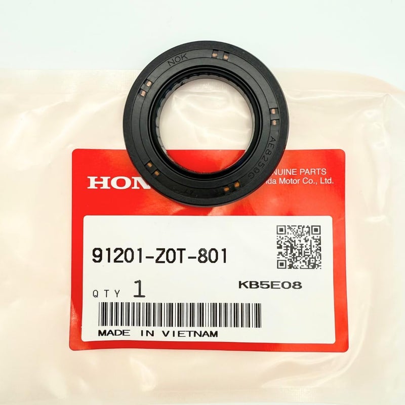 KINDZA Genuine Oil Crankshaft Seal 91201-Z0T-801 for Honda GX160 GX200 25x41.25x6 - Image 1